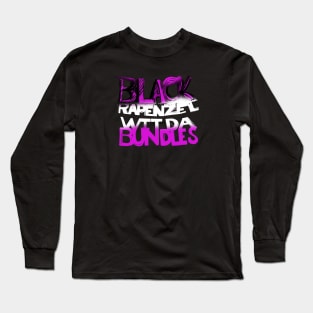 Black Rapenzel Long Sleeve T-Shirt